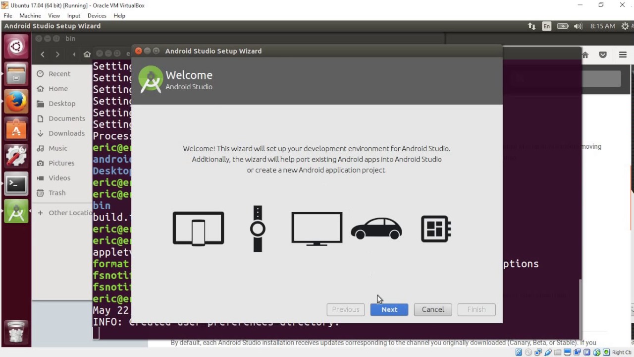 download android studio for ubuntu 18