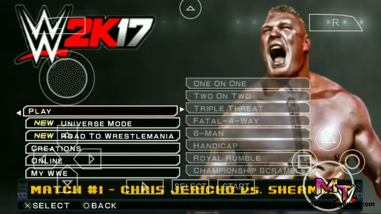 Wwe 2k17 psp game free download for android